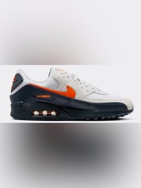 Nike Air Max 90 Vast Grey/Anthracite/White/Safety Orange. New in box. 
10M
$145